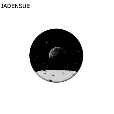 Kawaii podloge za stol Gaming Round Cute Mouse Pad Airman Starry Sky Laptop Mouse Mats Vodootporna računalna tipkovnica Anti-Slip Deskpad