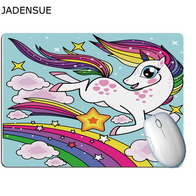 Kawaii stolne podloge Gumena podloga za miša Slatka podloga za miš za prijenosno računalo za miševe Djevojke Crtani jednorog Gaming Kreativna uredska podloga za računalni stol