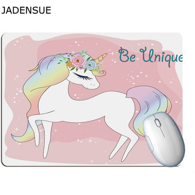 Kawaii stolne podloge Gumena podloga za miša Slatka podloga za miš za prijenosno računalo za miševe Djevojke Crtani jednorog Gaming Kreativna uredska podloga za računalni stol