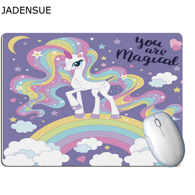 Kawaii stolne podloge Gumena podloga za miša Slatka podloga za miš za prijenosno računalo za miševe Djevojke Crtani jednorog Gaming Kreativna uredska podloga za računalni stol