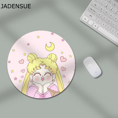 Slatka podloga za stol Podloga za miš Kreativna podloga za miš Kawaii promjera 22 cm Laptop Podloga za miš za miševe Mause Podloge za uredski stol za računalo