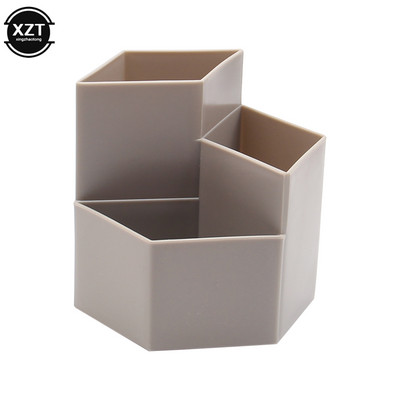 3 rešetke Držač olovke velikog kapaciteta Stolna olovka Kutija za pohranu šminke Držač u obliku dijamanta Školski uredski papir