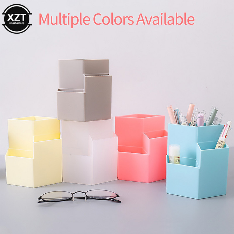 3 rešetke Držač olovke velikog kapaciteta Stolna olovka Kutija za pohranu šminke Držač u obliku dijamanta Školski uredski papir