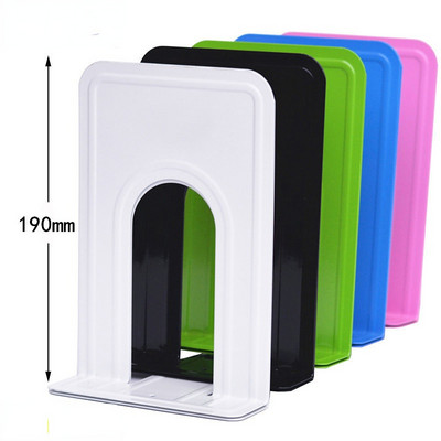 1 Ζεύγος Βιβλιοθήκες σε σχήμα L Desk Organizer Επιτραπέζια βιβλιοθήκη Σχολική γραφική ύλη Αξεσουάρ γραφείου Ρυθμιζόμενη βάση βιβλίων 190mm