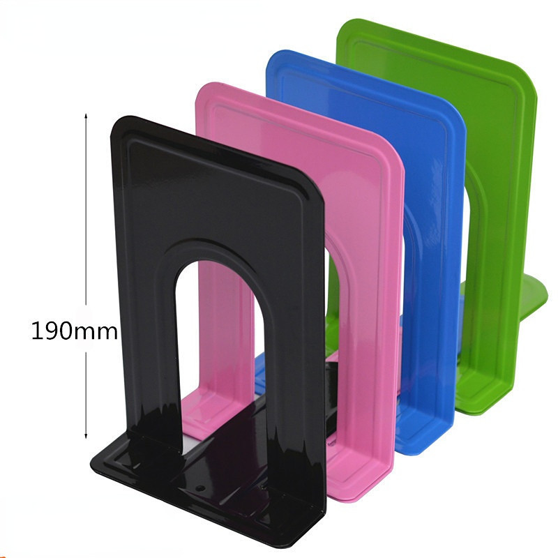 1 Ζεύγος Βιβλιοθήκες σε σχήμα L Desk Organizer Επιτραπέζια βιβλιοθήκη Σχολική γραφική ύλη Αξεσουάρ γραφείου Ρυθμιζόμενη βάση βιβλίων 190mm