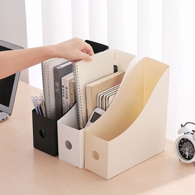 Απλό κουτί αποθήκευσης αρχείων εγγράφων γραφείου Αναδιπλούμενο επιτραπέζιο οργανωτή πολλαπλών λειτουργιών Βιβλίο μολύβι Sundries Storage box προμήθειες