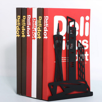 Κομψά Premium Μεταλλικά Βιβλιοθήκες Creative Hollow-out Art Landmark Book Stands Δημιουργικό δώρο Αντιολισθητικά Βιβλιοθήκες Υποστήριξη βιβλίων