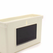 Mágneses tábla jelölők Ceruza tolltartó Szervező Tárolódoboz Tartály Helytakarékos