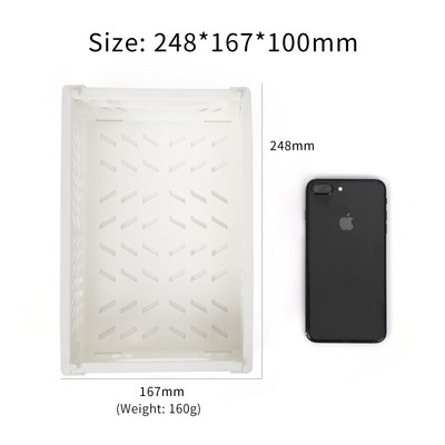 JIANWU suure mahutavusega kokkupandav plastikust hoiukorv lauaarvuti korraldaja ajakirja lindi mitmesugused hoiukastid kirjatarvete kooli jaoks