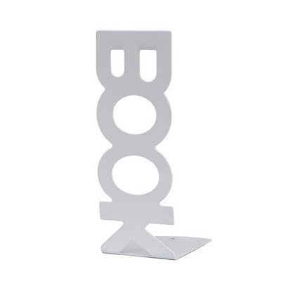 Set od 2 protuklizna metalna držača za knjige za teške uvjete rada Neklizajući držač za bilježnice za teške uvjete rada Dekoracija police za knjige Ornemants