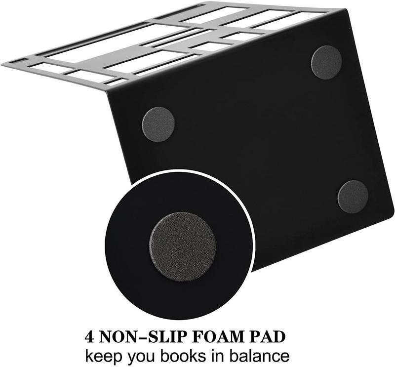 2 KOM/PAR Metalni protuklizni držač držača za knjige Stalak za držač knjiga Stolni organizator Držač za pohranu Polica Uredski čep za knjige