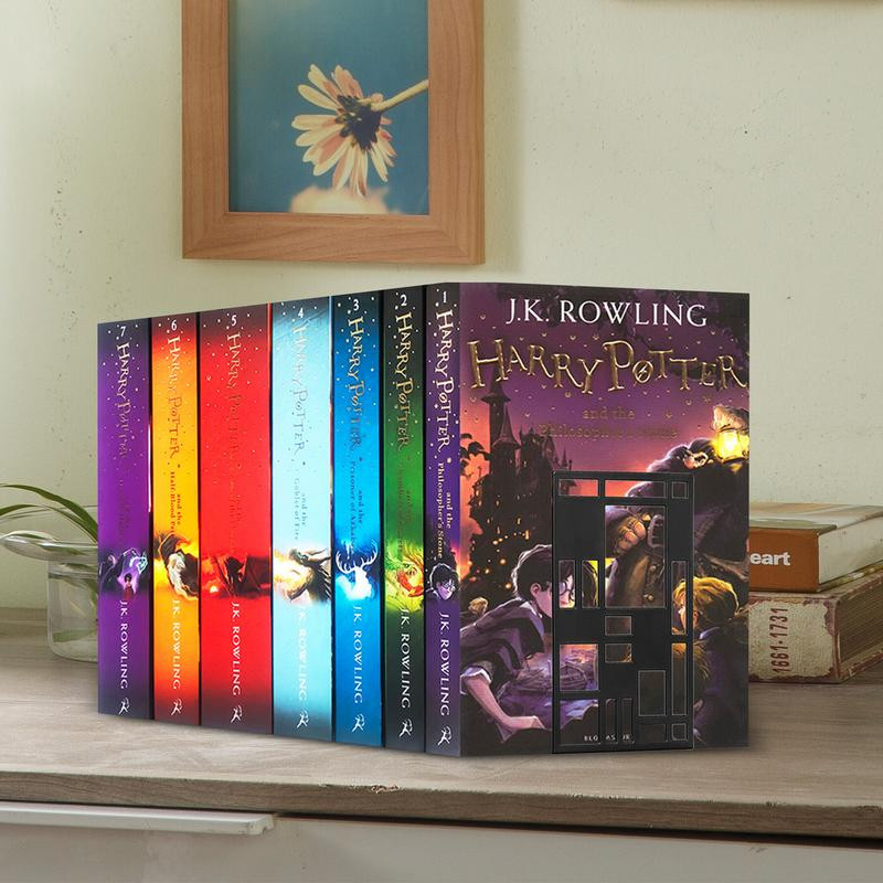 2 KOM/PAR Metalni protuklizni držač držača za knjige Stalak za držač knjiga Stolni organizator Držač za pohranu Polica Uredski čep za knjige