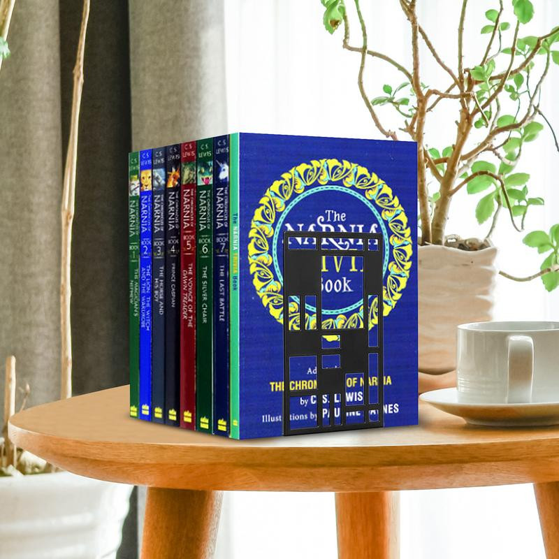 2 KOM/PAR Metalni protuklizni držač držača za knjige Stalak za držač knjiga Stolni organizator Držač za pohranu Polica Uredski čep za knjige