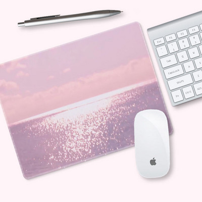 21x18 Kiváló minőségű aranyos egérpad lányok, mint a kis diák íróasztal pad egyedi vastagított irodai laptop billentyűzet pad csuklóvédő