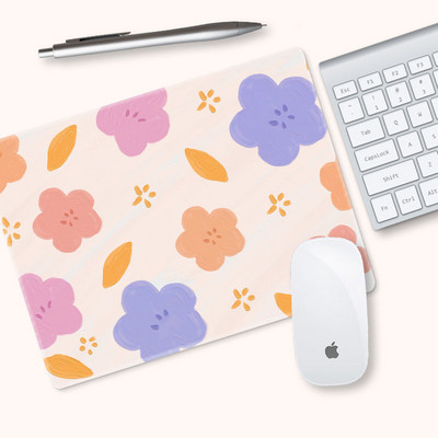 21x18 Kiváló minőségű aranyos egérpad lányok, mint a kis diák íróasztal pad egyedi vastagított irodai laptop billentyűzet pad csuklóvédő