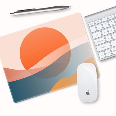 21x18 Kiváló minőségű aranyos egérpad lányok, mint a kis diák íróasztal pad egyedi vastagított irodai laptop billentyűzet pad csuklóvédő