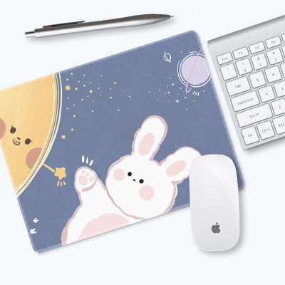 21x18 Kiváló minőségű aranyos egérpad lányok, mint a kis diák íróasztal pad egyedi vastagított irodai laptop billentyűzet pad csuklóvédő