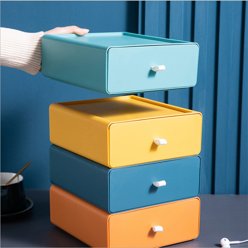 1vnt/komplektas sukraunamas stalčius laikymo kasos kanceliarinės prekės namų kosmetikos klasifikacija ir derinimas