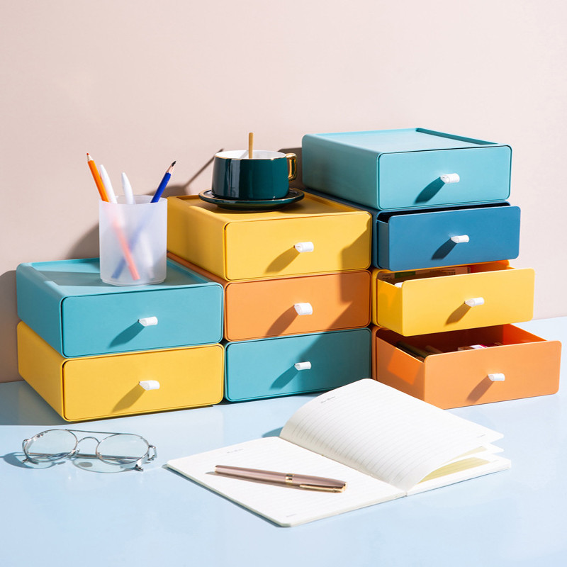 1vnt/komplektas sukraunamas stalčius laikymo kasos kanceliarinės prekės namų kosmetikos klasifikacija ir derinimas