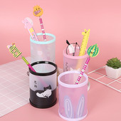 Sklopivi kreativni pisaći stolni držač za olovke Mala svježa jednostavna višenamjenska kutija za pohranu