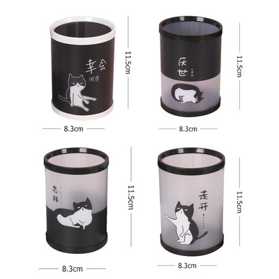 Sklopivi kreativni pisaći stolni držač za olovke Mala svježa jednostavna višenamjenska kutija za pohranu