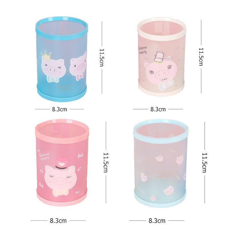 Sklopivi kreativni pisaći stolni držač za olovke Mala svježa jednostavna višenamjenska kutija za pohranu