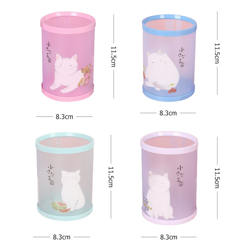 Sklopivi kreativni pisaći stolni držač za olovke Mala svježa jednostavna višenamjenska kutija za pohranu