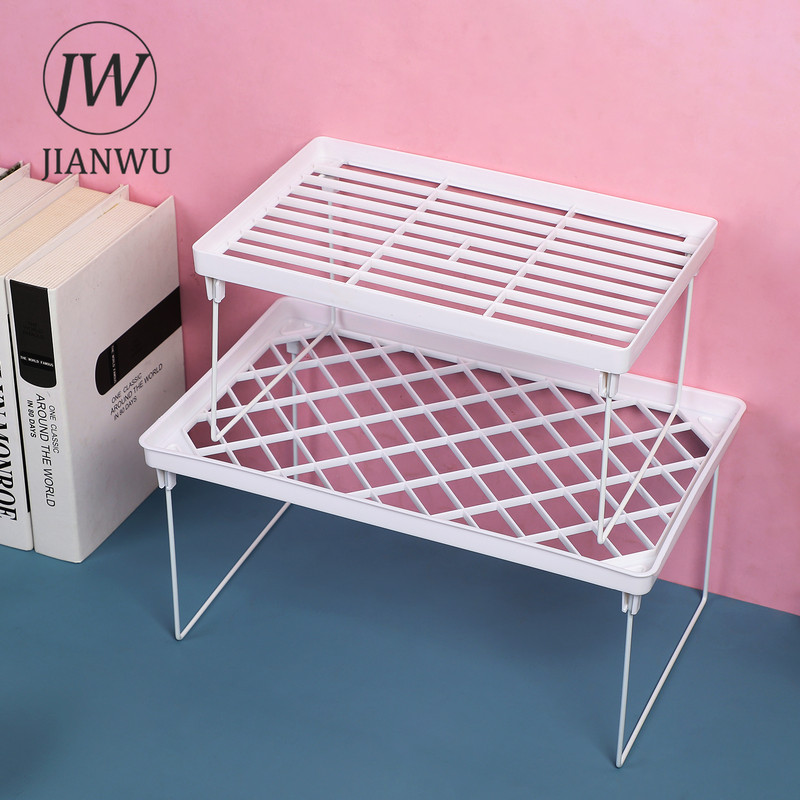 JIANWU Jednostavan držač tiskanice s više specifikacija Stolni organizator knjiga Kućni ured Višeslojna polica Školski pribor Pribor