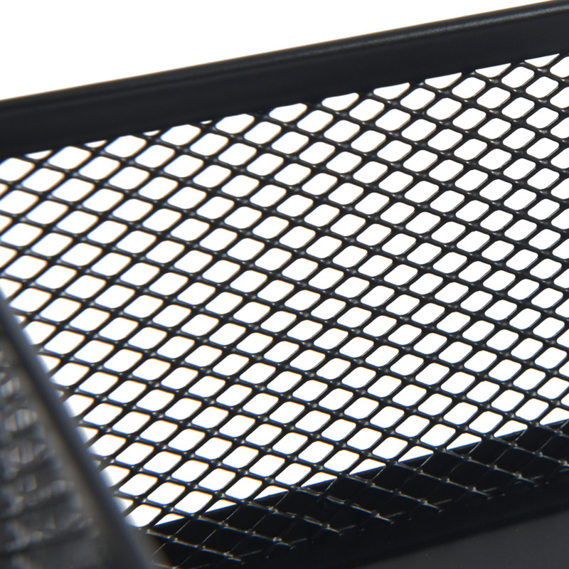 Rašomosios raštinės reikmenys Kūrybiškas metalinis rašiklio laikiklis Pieštukų laikiklis 3 tinklelio laikymo dėžutės priedai rašiklio laikiklis