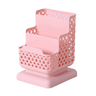 1kom Uredski organizator Stolna olovka Kutija za pohranu Četkica za olovke Pot Držač olovke Kist za šminku Plastični spremnik Raznorazne stvari Stolni organizator