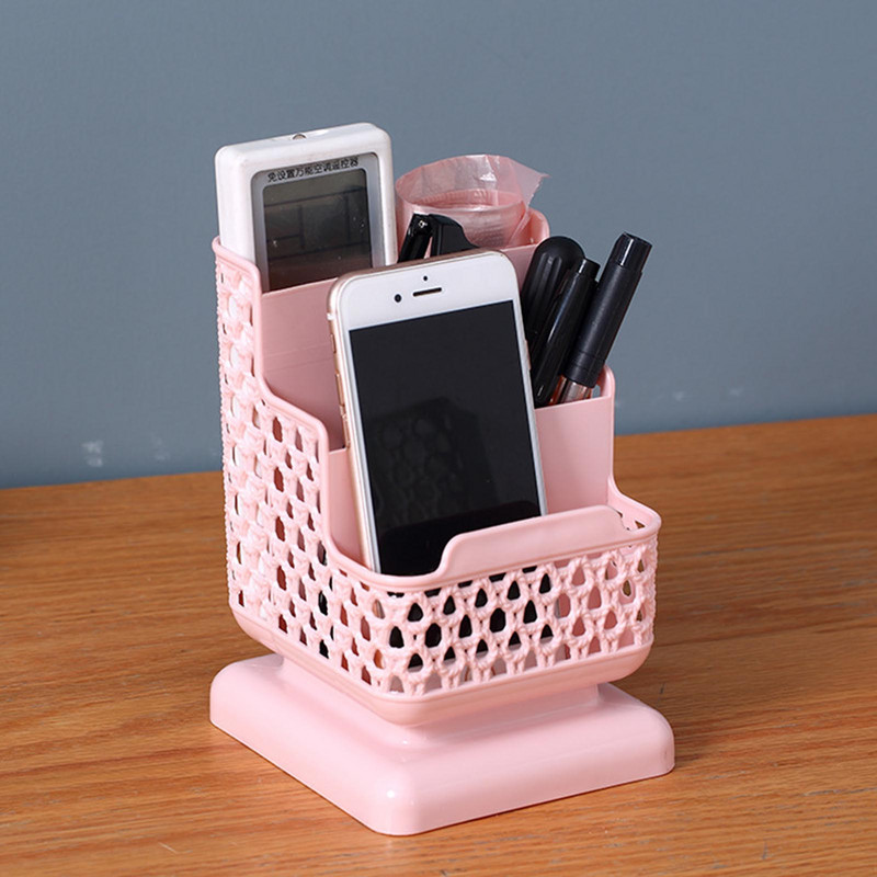 1kom Uredski organizator Stolna olovka Kutija za pohranu Četkica za olovke Pot Držač olovke Kist za šminku Plastični spremnik Raznorazne stvari Stolni organizator
