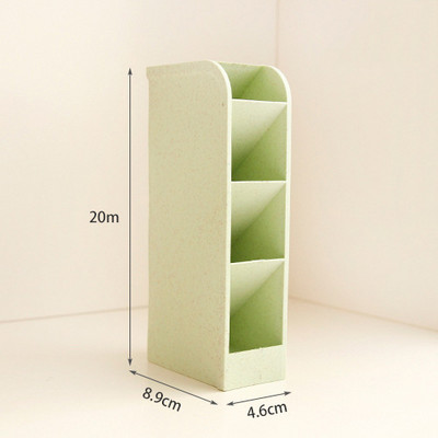 Spalvotas kūrybingas daugiafunkcis 4 tinklelis darbalaukio organizatorius rašiklio laikiklis makiažo laikymo dėžutė mokyklos biuro priedai Kanceliarinės prekės