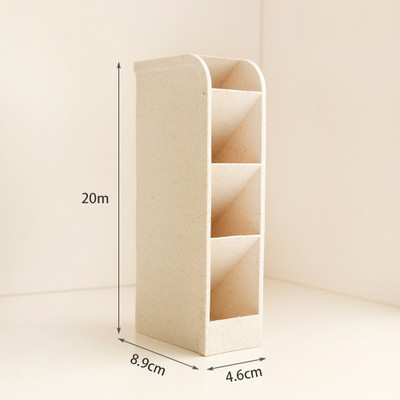 Spalvotas kūrybingas daugiafunkcis 4 tinklelis darbalaukio organizatorius rašiklio laikiklis makiažo laikymo dėžutė mokyklos biuro priedai Kanceliarinės prekės