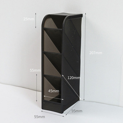 Spalvotas kūrybingas daugiafunkcis 4 tinklelis darbalaukio organizatorius rašiklio laikiklis makiažo laikymo dėžutė mokyklos biuro priedai Kanceliarinės prekės