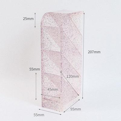 Spalvotas kūrybingas daugiafunkcis 4 tinklelis darbalaukio organizatorius rašiklio laikiklis makiažo laikymo dėžutė mokyklos biuro priedai Kanceliarinės prekės