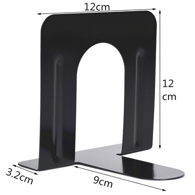 2kom stolnih držača za knjige, držač za knjige za teške uvjete, ukrasni metalni organizator za časopise, uredski stojeći