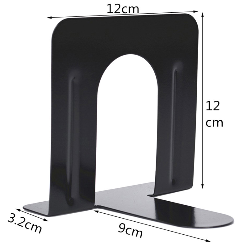 2kom stolnih držača za knjige, držač za knjige za teške uvjete, ukrasni metalni organizator za časopise, uredski stojeći