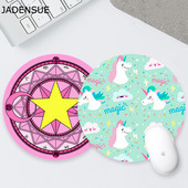 Prekrasna podloga za računalni miš, guma za zadebljanje Crtani okrugli plodovi Planeti Deskpad 22CM za uredsko računalo Računalni stolni podmetači