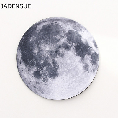 Prekrasna podloga za računalni miš, guma za zadebljanje Crtani okrugli plodovi Planeti Deskpad 22CM za uredsko računalo Računalni stolni podmetači