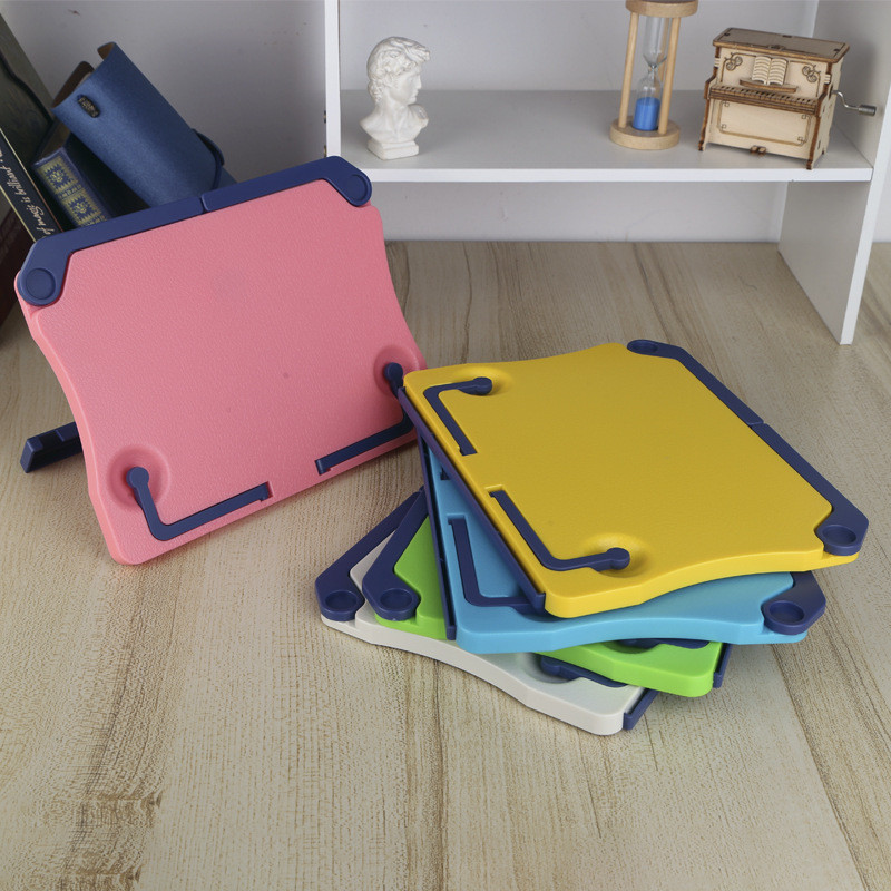 Nešiojamas sulankstomas knygų laikiklis Atril skaitymo knygų stovas Knygos Receptų lentyna Sulankstomas laikiklis Muzikos natų planšetiniam kompiuteriui