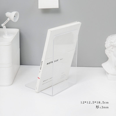 Βιβλιοθήκες σε σχήμα L Desk Organizer Επιτραπέζια βιβλιοθήκη Σχολική γραφική ύλη Αξεσουάρ γραφείου Βάση βιβλίων