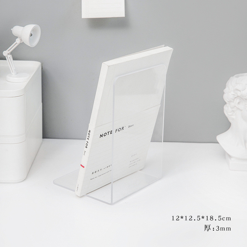 Βιβλιοθήκες σε σχήμα L Desk Organizer Επιτραπέζια βιβλιοθήκη Σχολική γραφική ύλη Αξεσουάρ γραφείου Βάση βιβλίων