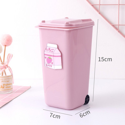 Prügikast lauaarvuti kirjatarbed, kosmeetikatooted, pliiatsialus Kontorilaua hoiustamise tarvikud Pliiatsihoidja