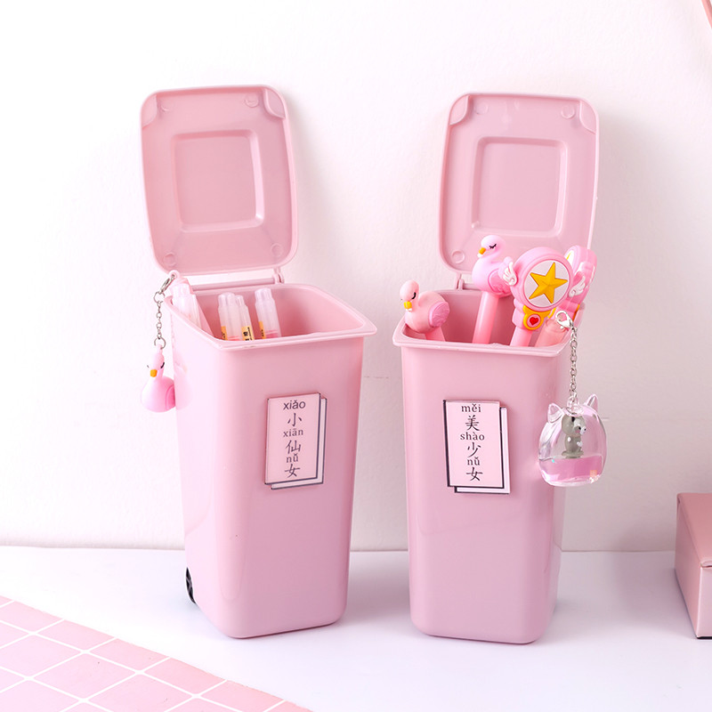 Kanta za smeće Stolni pribor Kozmetički pribor Organizator Stalak za olovke Uredski stolni dodaci za pohranu Držač za olovke