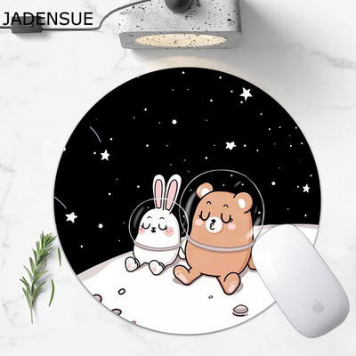Gaming Deskpad Slatke stolne podloge 22CM promjera Cartoon Kawaii podloga za miš Okrugla podloga za miš za prijenosno računalo Podloga za tipkovnicu uredskog računala