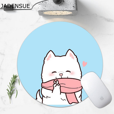 Gaming Deskpad Slatke stolne podloge 22CM promjera Cartoon Kawaii podloga za miš Okrugla podloga za miš za prijenosno računalo Podloga za tipkovnicu uredskog računala