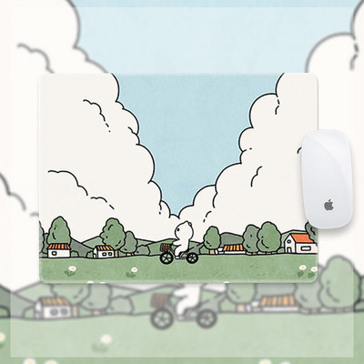 Mergaitės pelės kilimėlis mielas animacinis filmas studento stalo kilimėlis mergaitės riešo apsauga pagal užsakymą kompiuterio klaviatūros kilimėlis paauglių mergaičių miegamasis