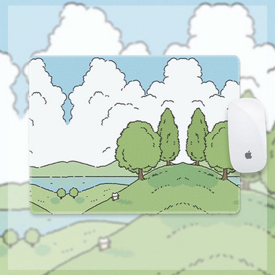 Mergaitės pelės kilimėlis mielas animacinis filmas studento stalo kilimėlis mergaitės riešo apsauga pagal užsakymą kompiuterio klaviatūros kilimėlis paauglių mergaičių miegamasis