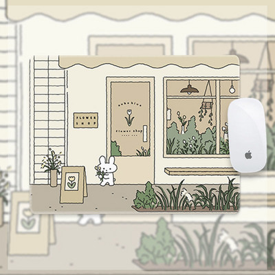 Mergaitės pelės kilimėlis mielas animacinis filmas studento stalo kilimėlis mergaitės riešo apsauga pagal užsakymą kompiuterio klaviatūros kilimėlis paauglių mergaičių miegamasis