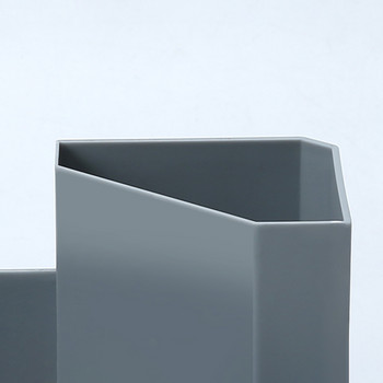 3 слоя Настолна ъглова стационарна кутия за съхранение ABS държач за химикалка Молив Органайзер за бюро Ученически консумативи Офис аксесоари
